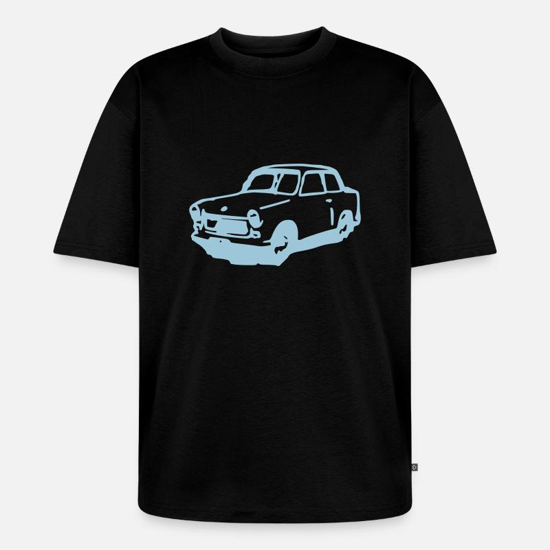 trabbi - Unisex Premium Oversized Bio T-Shirt - Schwarz
