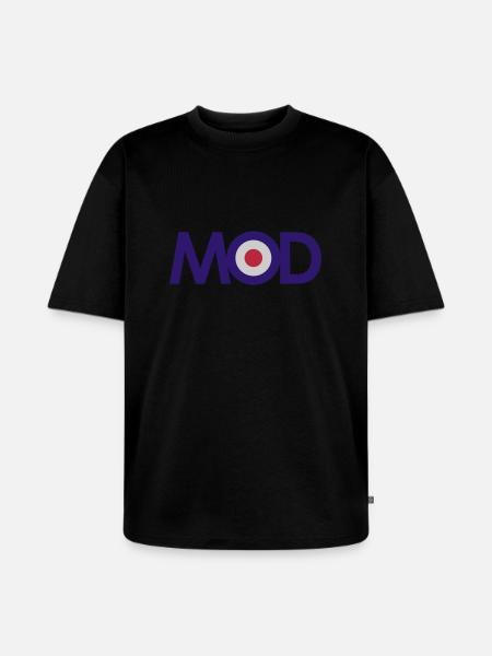 Mod - Unisex Premium Oversized Bio T-Shirt - Schwarz