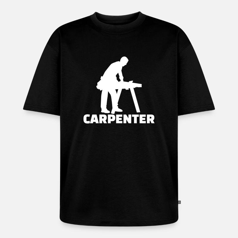 Zimmermann - Unisex Premium Oversized Bio T-Shirt - Schwarz