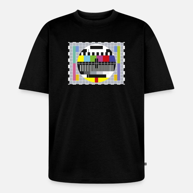 Test-Bild - Unisex Premium Oversized Bio T-Shirt - Schwarz