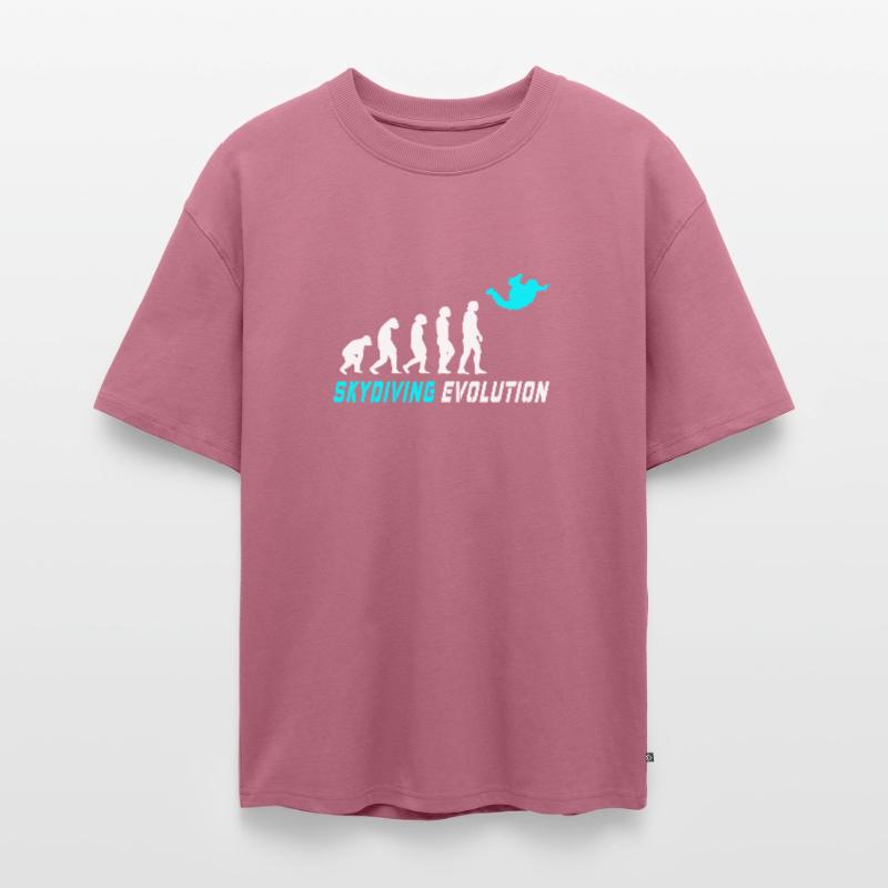 Conception d'évolution de parachute / idée cadeau T-shirt Premium bio oversize Unisexe
