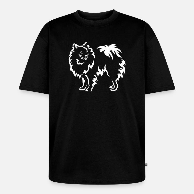 Spitz "Black Edition" - Unisex Premium Oversized Bio T-Shirt - Schwarz