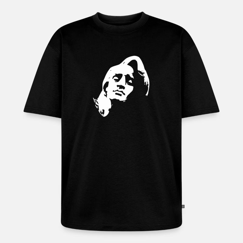 Chopin Frederic - Unisex Premium Oversized Bio T-Shirt - Schwarz