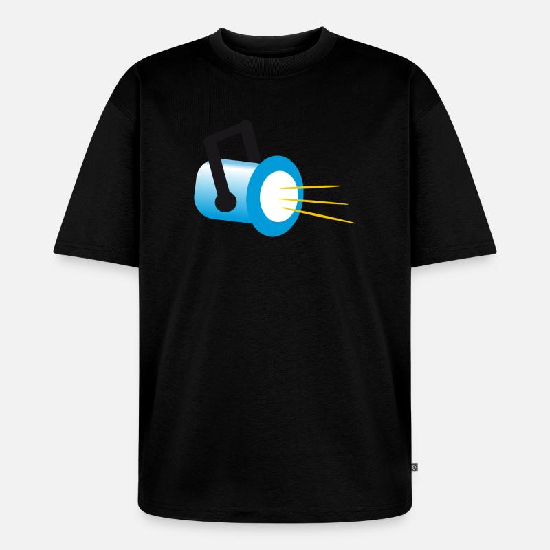 Scheinwerfer | Headlight - Unisex Premium Oversized Bio T-Shirt - Schwarz