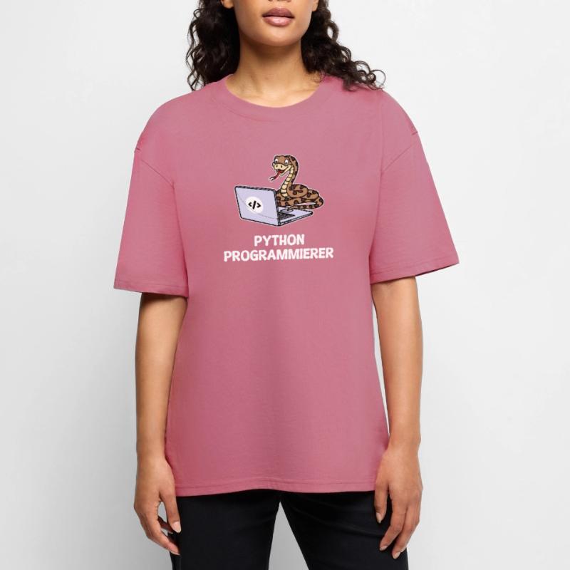 Developer Coden Statement Computer Programmer Unisex Premium Oversized Organic T-Shirt