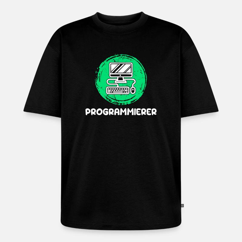 Computer Freak Scripting Programmeur Développeur - T-shirt Premium bio oversize Unisexe - noir
