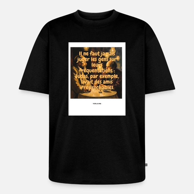 Richter - Unisex Premium Oversized Bio T-Shirt - Schwarz