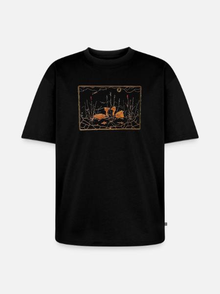 Teichleben - Unisex Premium Oversized Organic T-Shirt - black