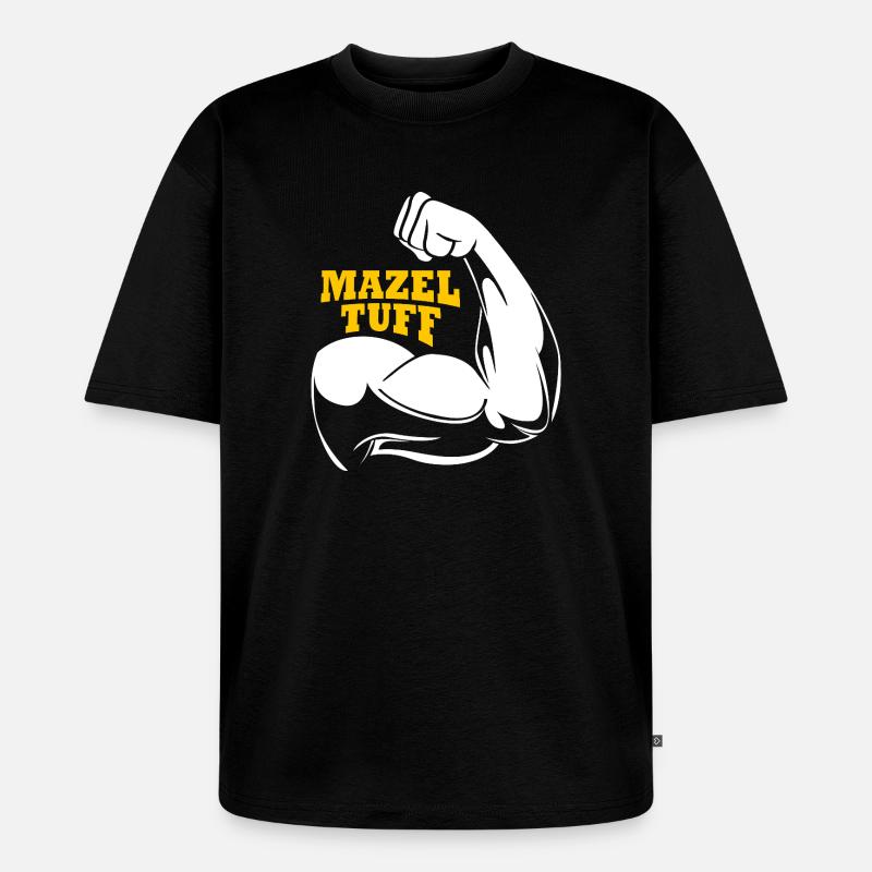 Hanoukka Hanoukka Hanoukka - T-shirt Premium bio oversize Unisexe - noir