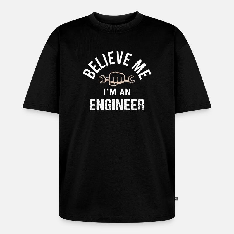 Mechanical Engineering Mechanical Engineer - Unisex Premium Oversized Organic T-Shirt - black