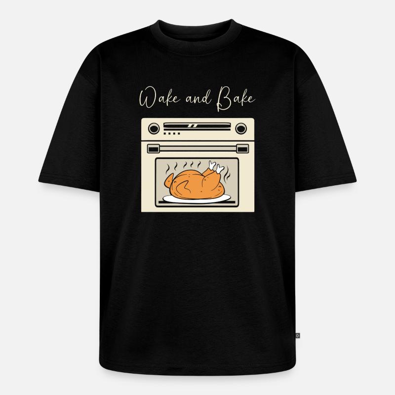 Thanksgiving Mama Mutter Oma Großmutter - Unisex Premium Oversized Bio T-Shirt - Schwarz