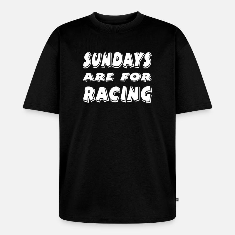 Auto - Unisex Premium Oversized Bio T-Shirt - Schwarz