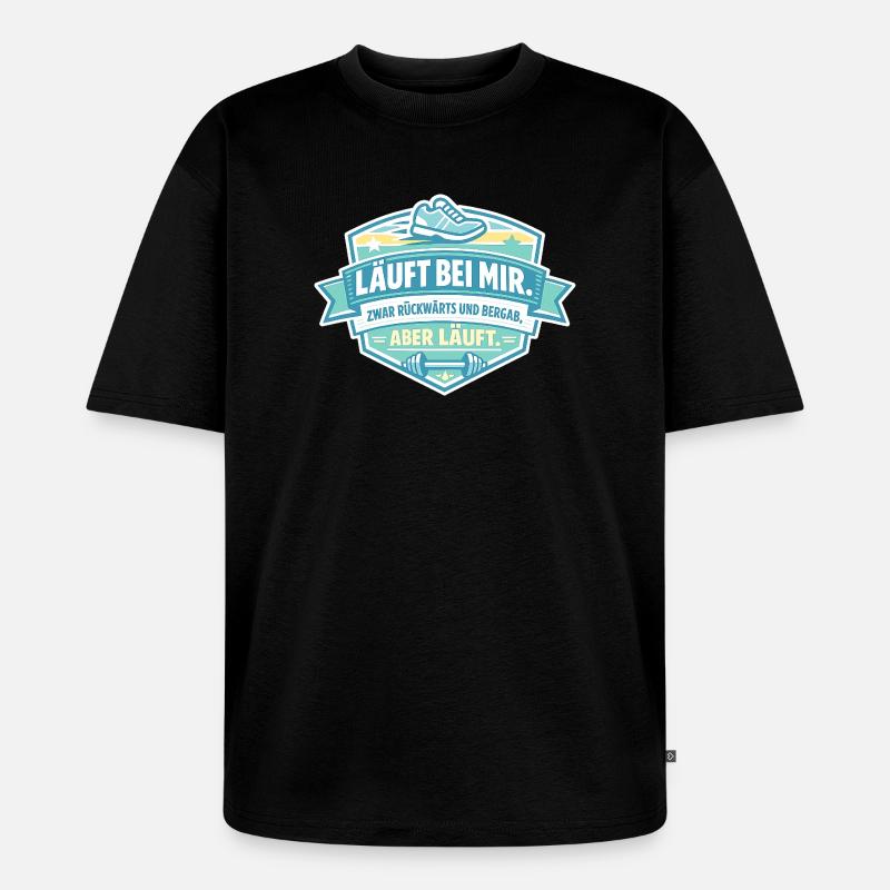 Ça va à l’envers pour moi - T-shirt Premium bio oversize Unisexe - noir