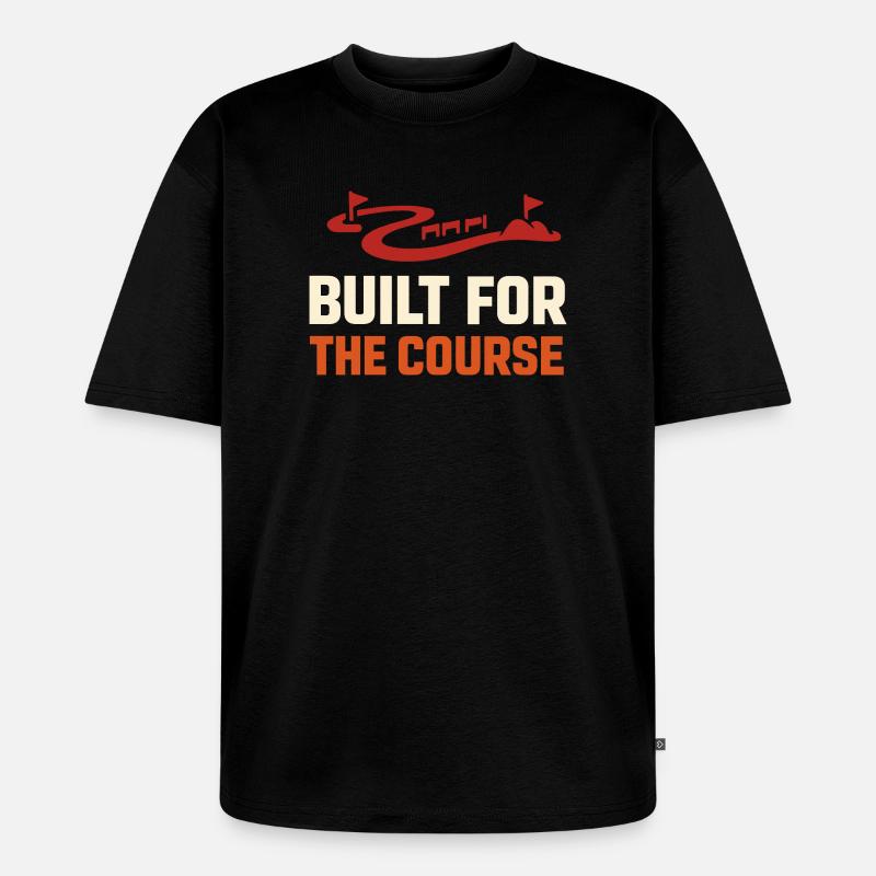 Parcours d’obstacles Course d’obstacles OCR - T-shirt Premium bio oversize Unisexe - noir