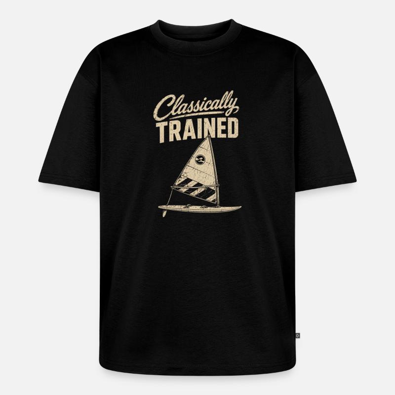 Classically Trained Sailor Tee - Unisex Premium Oversized Bio T-Shirt - Schwarz