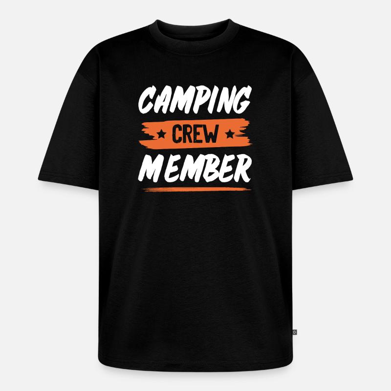 Chess Crew - Unisex Premium Oversized Bio T-Shirt - Schwarz