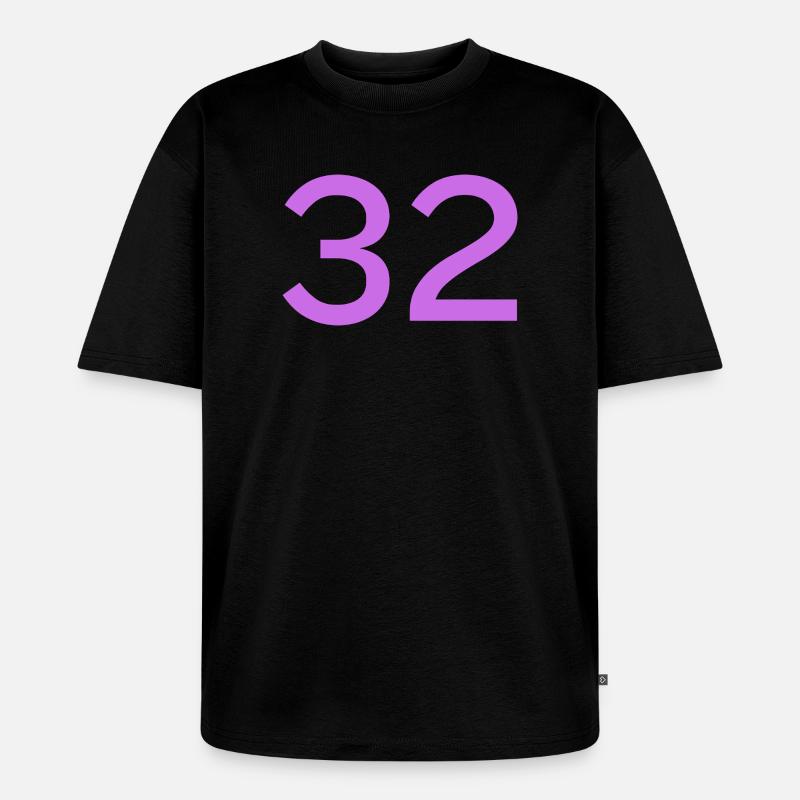 32 - Unisex Premium Oversized Bio T-Shirt - Schwarz