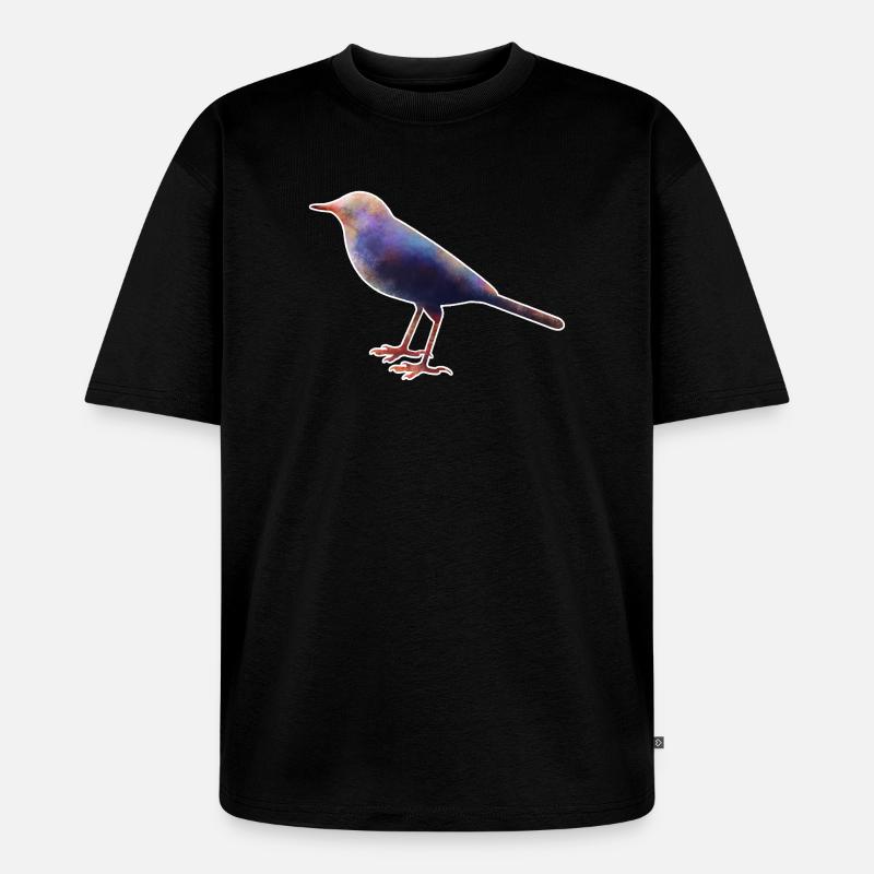 Bergeronnette.1 - T-shirt Premium bio oversize Unisexe - noir