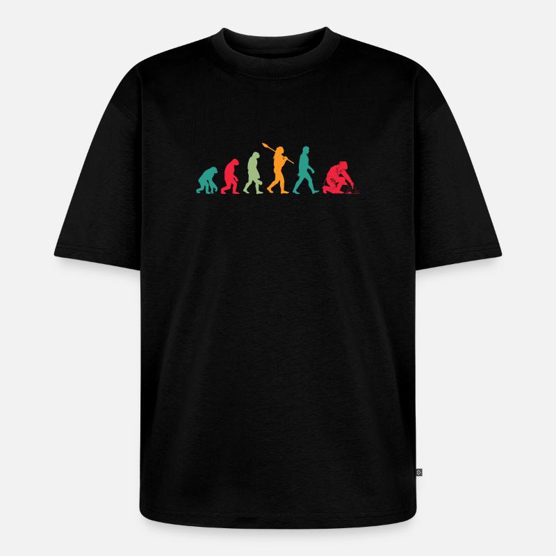 Welder Evolution - Unisex Premium Oversized Organic T-Shirt - black