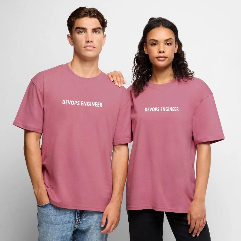 DevOps Engineer – Funny Tech Definition & Coding Unisex Premium Oversized Bio T-Shirt