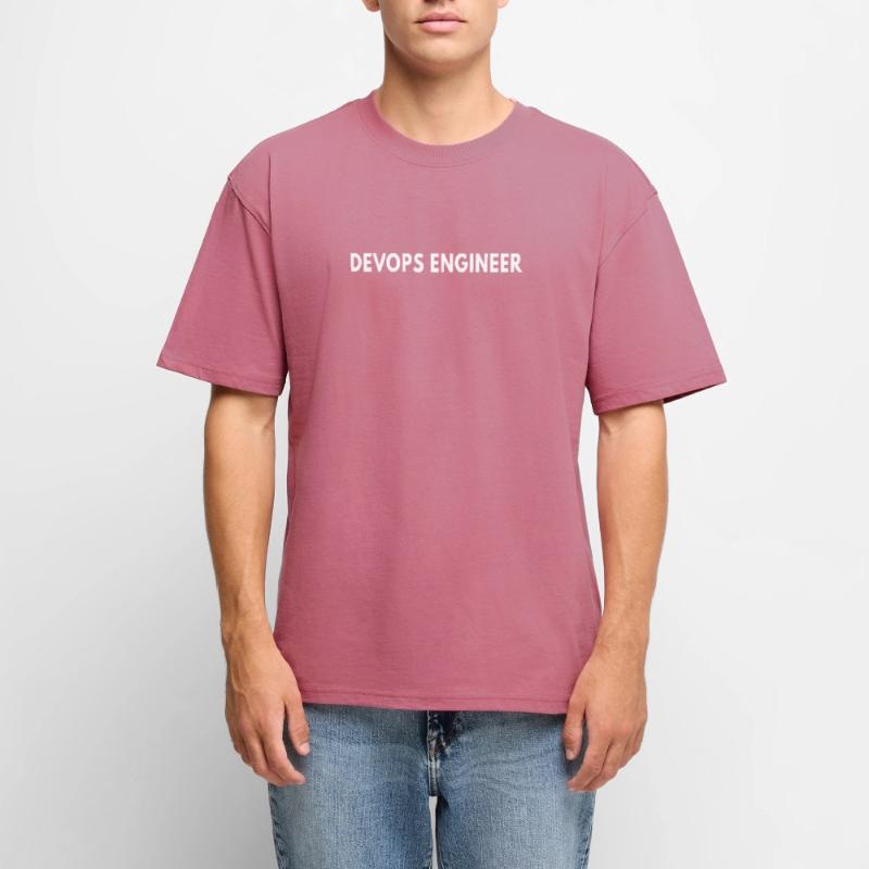 DevOps Engineer – Funny Tech Definition & Coding Unisex Premium Oversized Bio T-Shirt