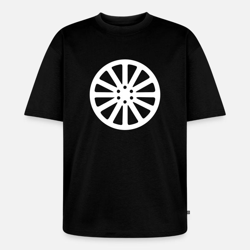Felge - Unisex Premium Oversized Bio T-Shirt - Schwarz