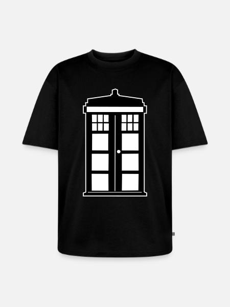 BlueBox - T-shirt Premium bio oversize Unisexe - noir