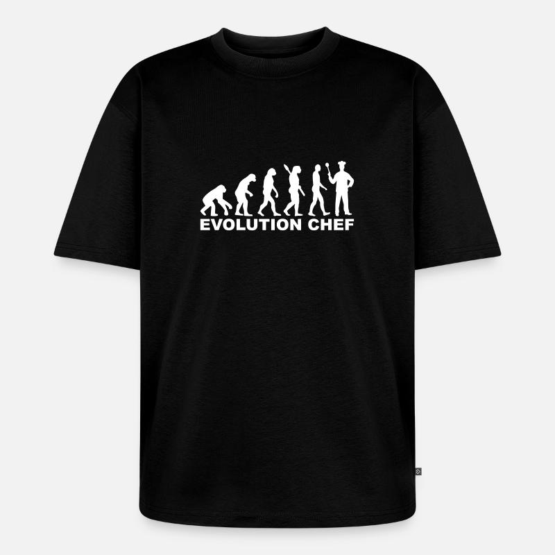 Koch - Unisex Premium Oversized Bio T-Shirt - Schwarz