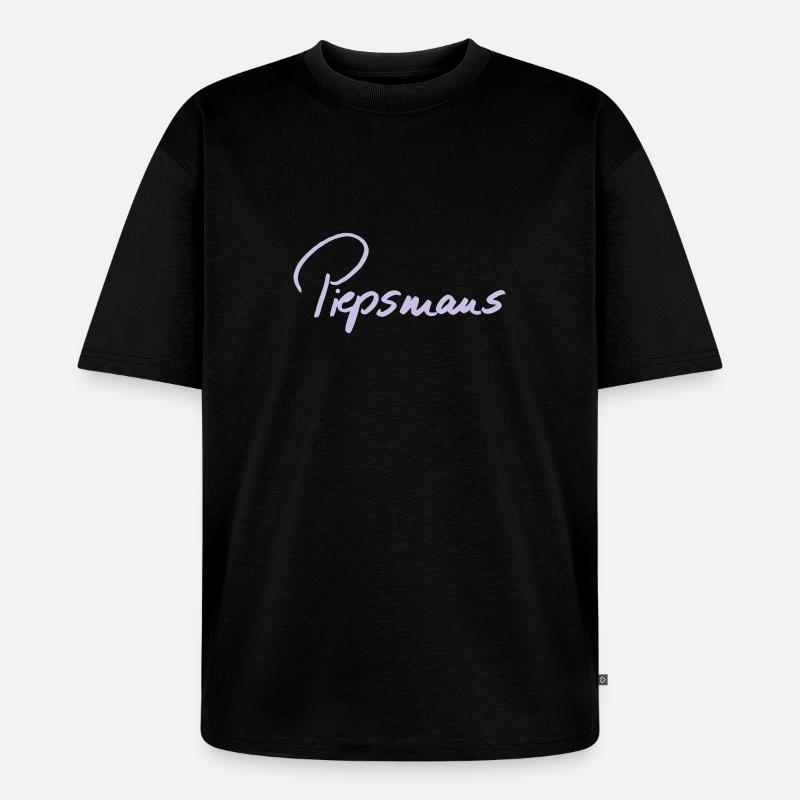Piepsmaus - Unisex Premium Oversized Bio T-Shirt - Schwarz