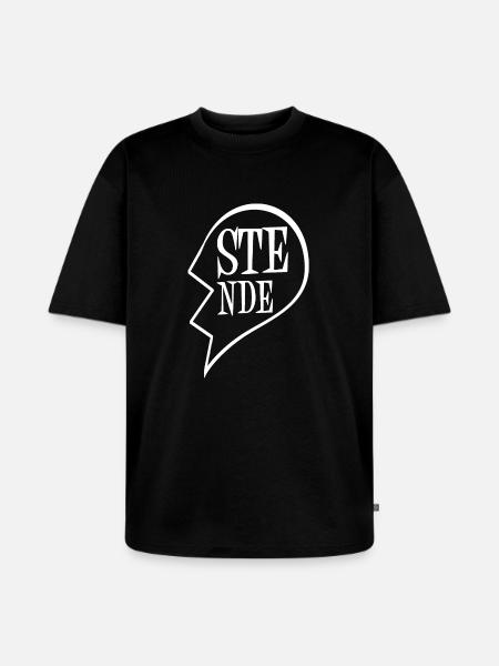 2 meilleures amies - T-shirt Premium bio oversize Unisexe - noir