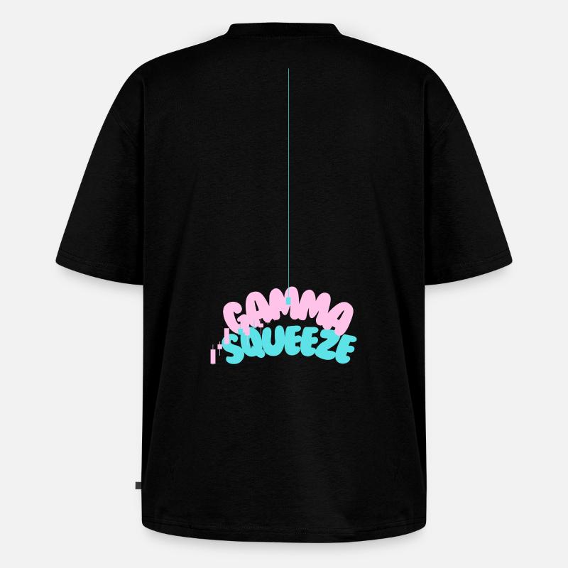 Compression gamma - T-shirt Premium bio oversize Unisexe - noir
