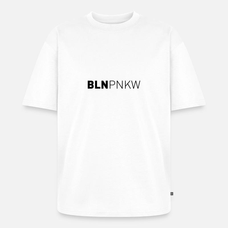 Berlin Pankow - Unisex Premium Oversized Bio T-Shirt - Weiß