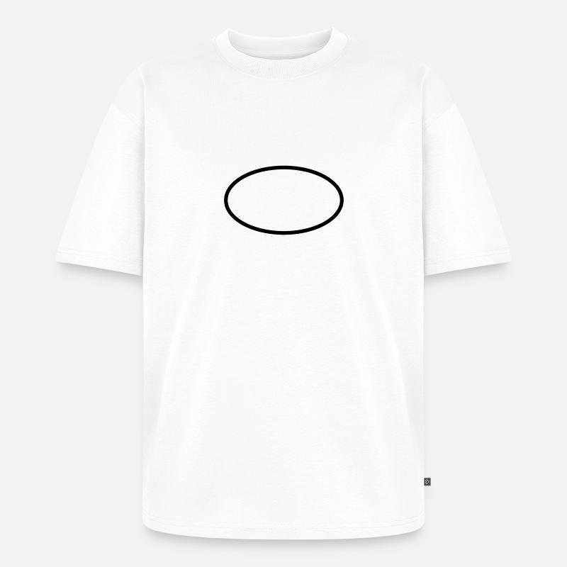 Anpassen / Anpassung / fertigen / Customize it - Unisex Premium Oversized Bio T-Shirt - Weiß