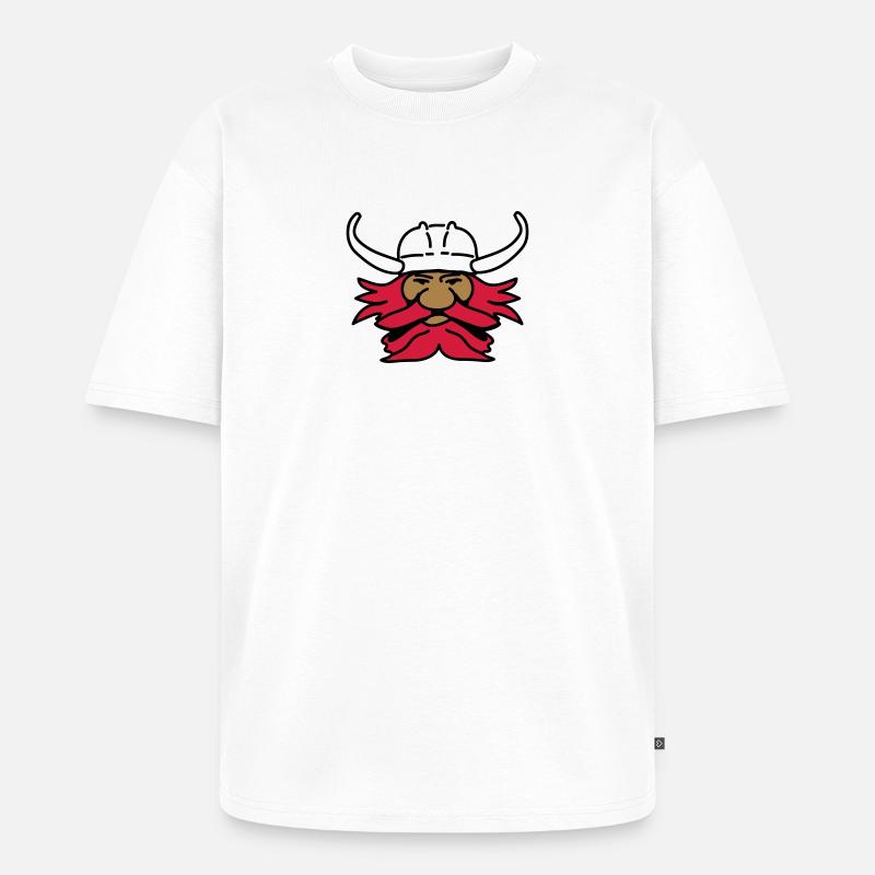 wickinger_3c - T-shirt Premium bio oversize Unisexe - blanc