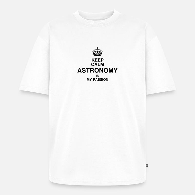 Astronomie / Astronom / Astronomy / Astronomer - Unisex Premium Oversized Bio T-Shirt - Weiß