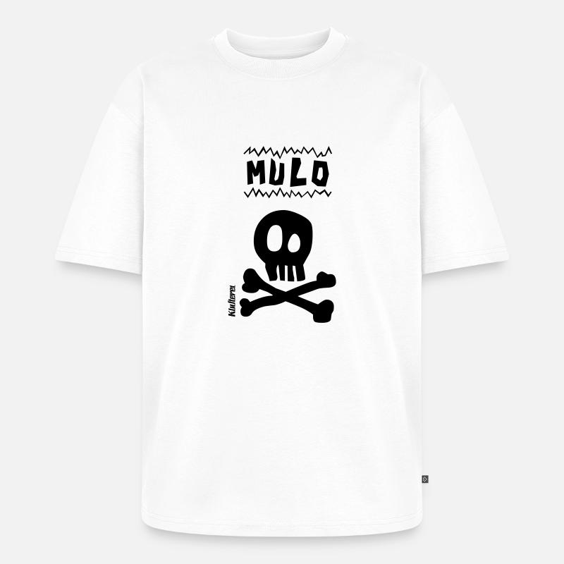 Mulo - Unisex Premium Oversized Bio T-Shirt - Weiß