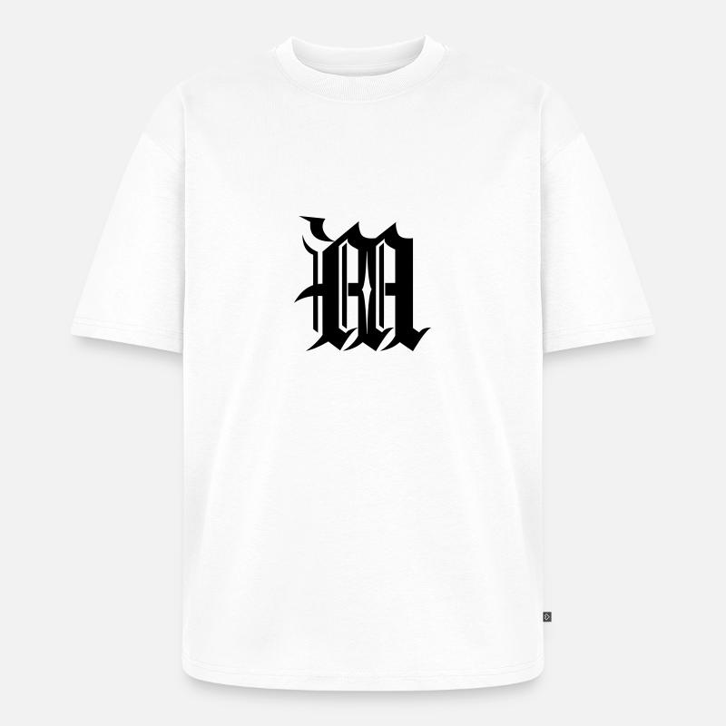 M - Unisex Premium Oversized Bio T-Shirt - Weiß