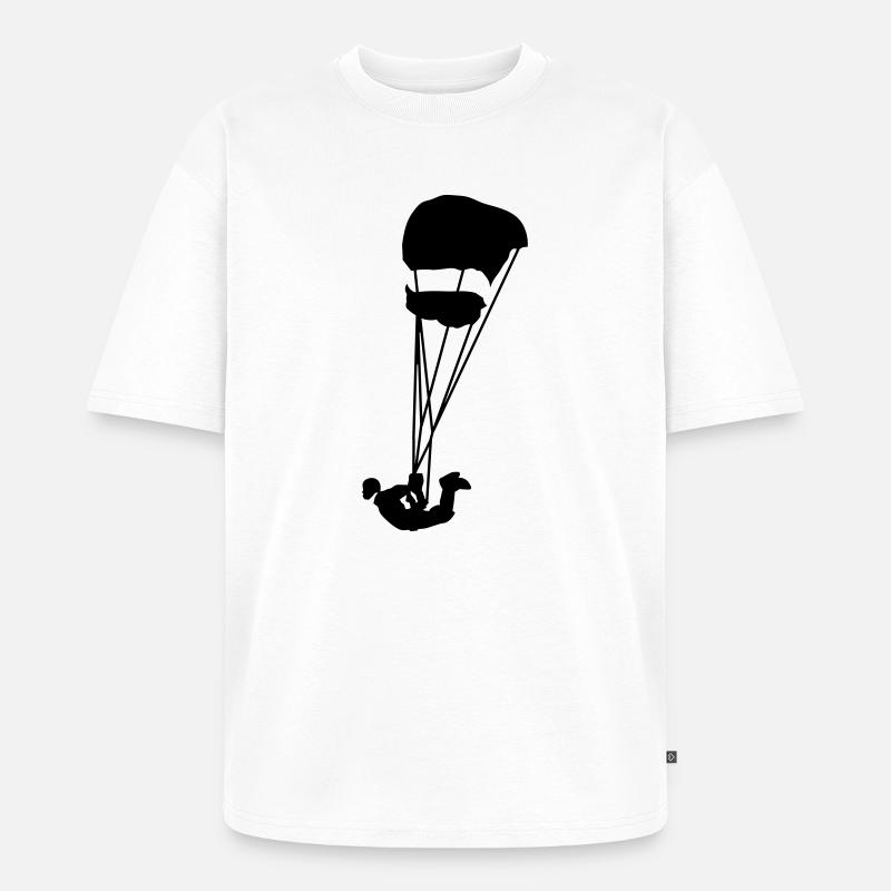 Swooping - Unisex Premium Oversized Bio T-Shirt - Weiß