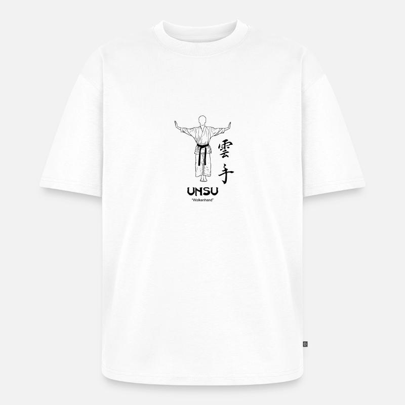 Kata Unsu - Unisex Premium Oversized Bio T-Shirt - Weiß