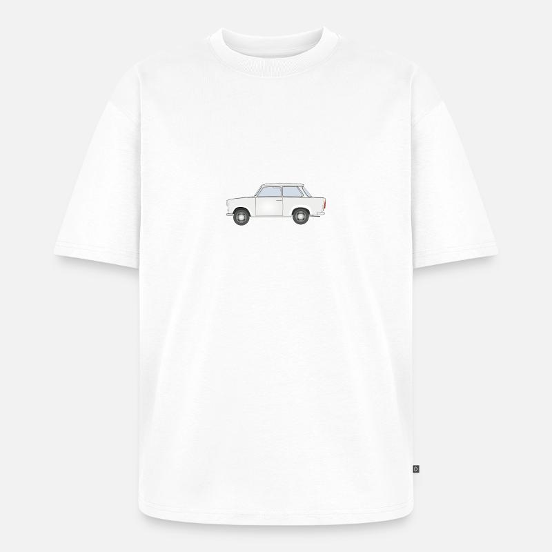 blockedName - Unisex Premium Oversized Bio T-Shirt - Weiß