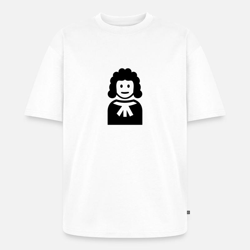 Richter - Unisex Premium Oversized Bio T-Shirt - Weiß