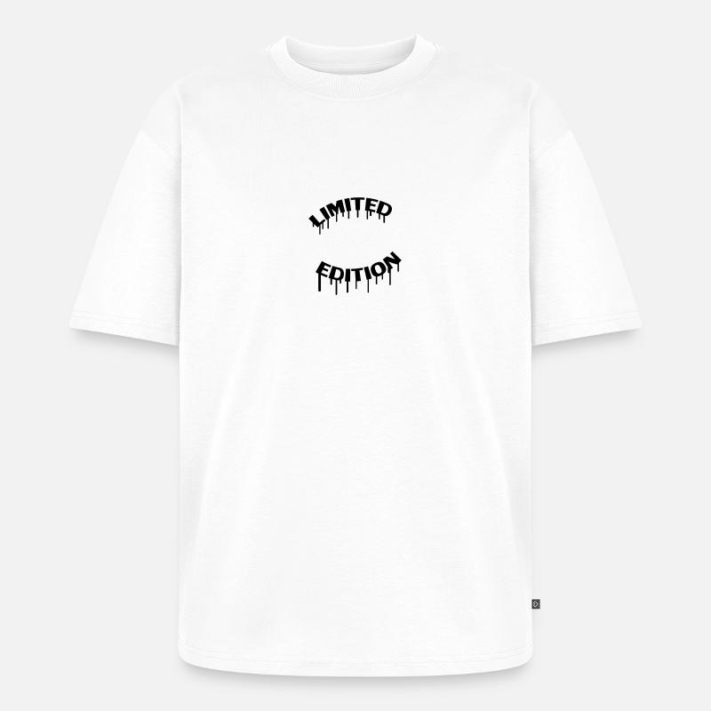Limited Edition Graffiti - Unisex Premium Oversized Bio T-Shirt - Weiß