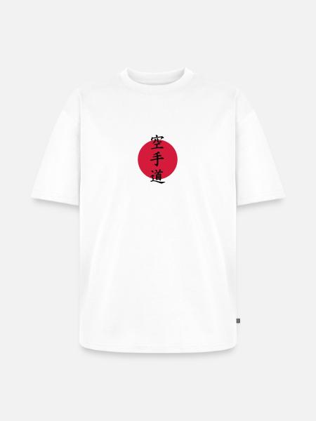 Karate - Unisex Premium Oversized Organic T-Shirt - white
