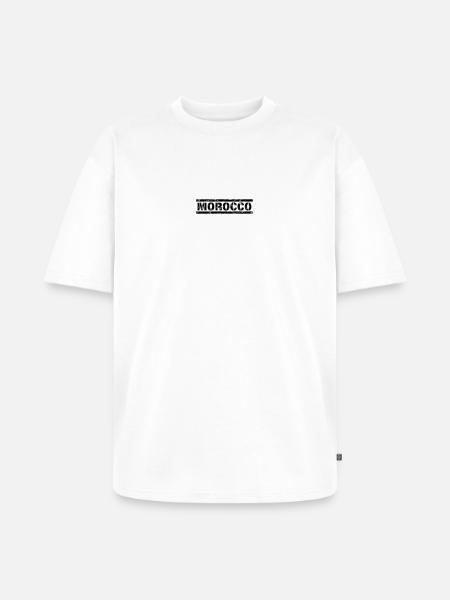 Morocco - Unisex Premium Oversized Organic T-Shirt - white