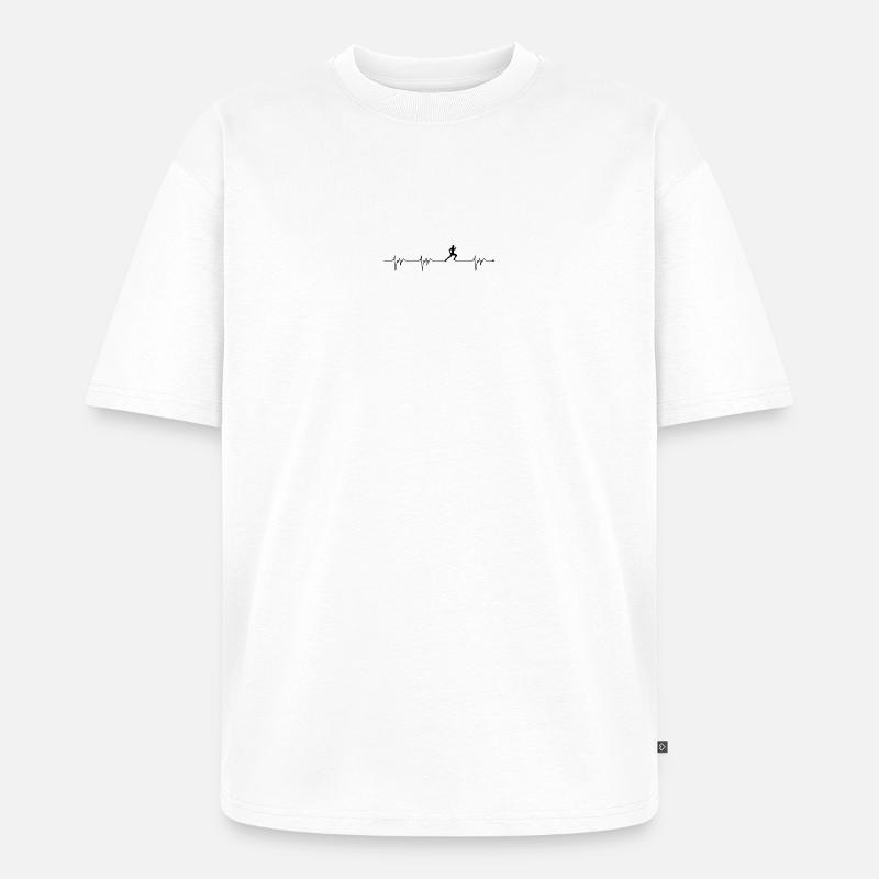 Bitte laden Sie das Designbild hoch - Unisex Premium Oversized Bio T-Shirt - Weiß