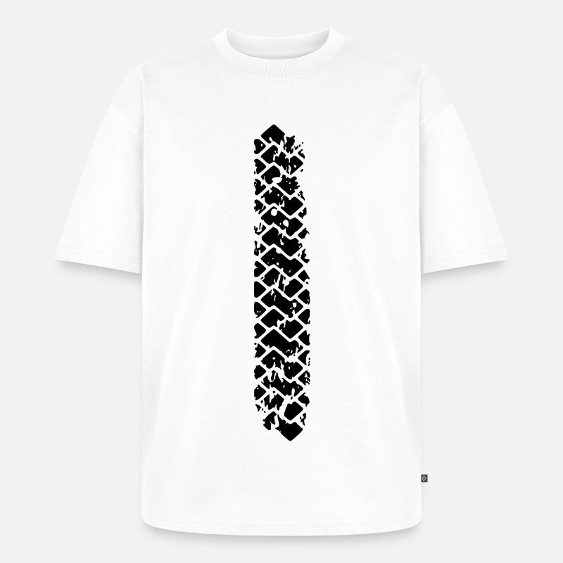Brennen auf wilde 2 sein - Unisex Premium Oversized Bio T-Shirt - Weiß