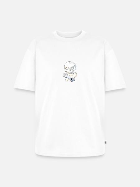 Sir Stemalot - Unisex Premium Oversized Organic T-Shirt - white