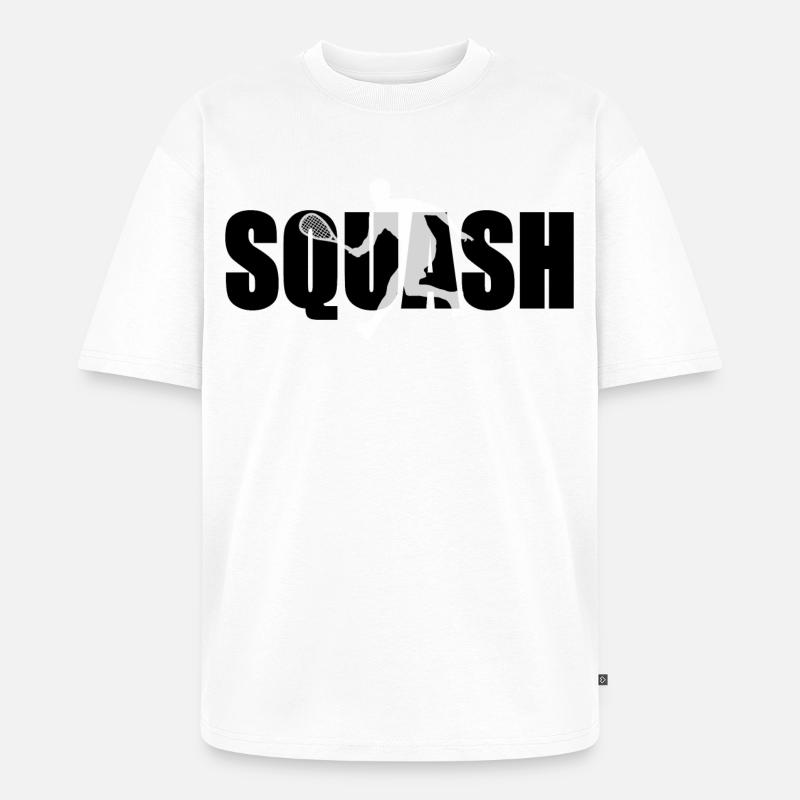 Squash - Unisex Premium Oversized Bio T-Shirt - Weiß