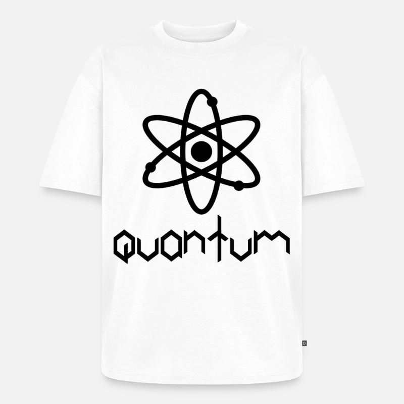 Quantity - Unisex Premium Oversized Organic T-Shirt - white