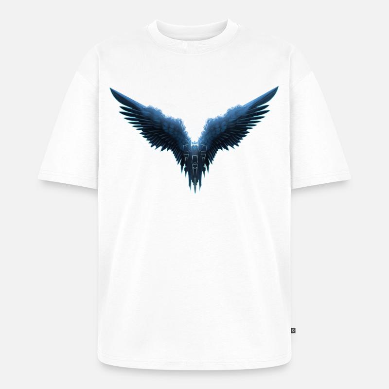 fly fly fly - Unisex Premium Oversized Bio T-Shirt - Weiß